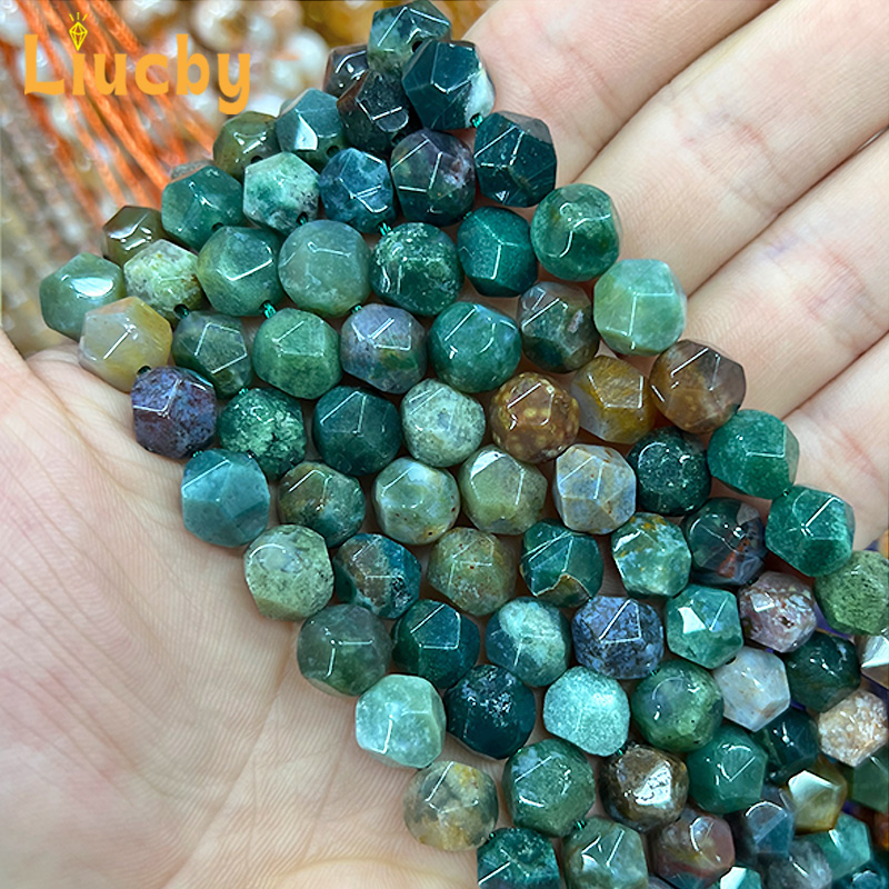 Natural Stone Faceted Indian a - Ethnic Fashion India 评论和价格