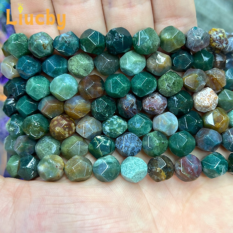 Natural Stone Faceted Indian a - Ethnic Fashion India 评论和价格