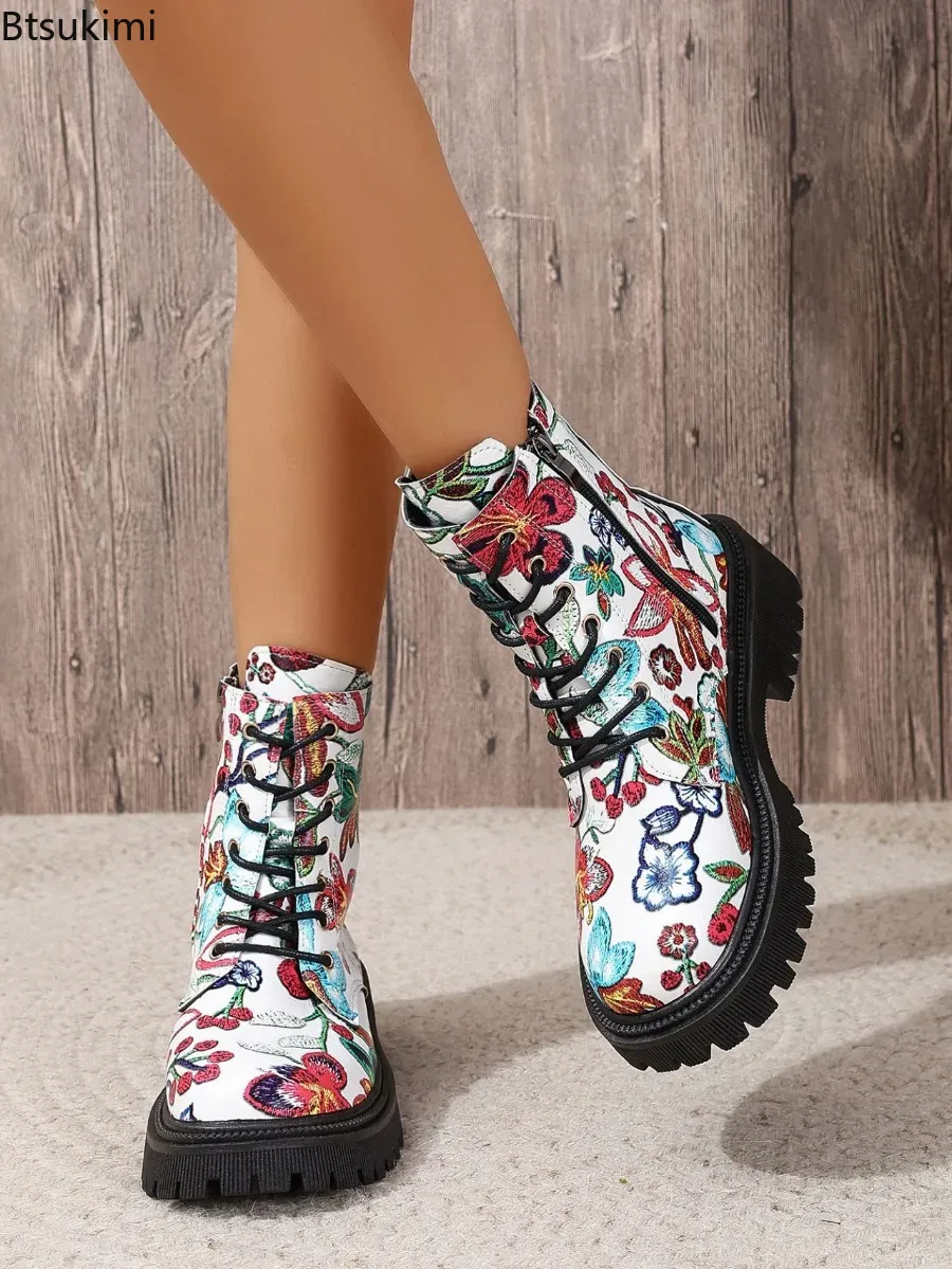 New Fashion Women's Boots Side - Ethnic Fashion Women 评论和价格