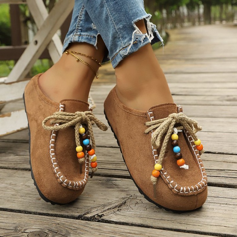 Women 2026 New Slip-On Loafers - Ethnic Fashion Women 评论和价格