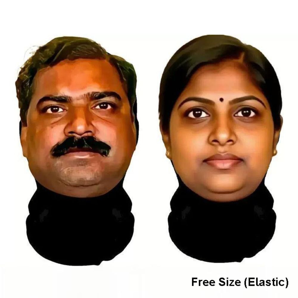 Funny Indian-style Mask Spoof  - Ethnic Fashion India 评论和价格